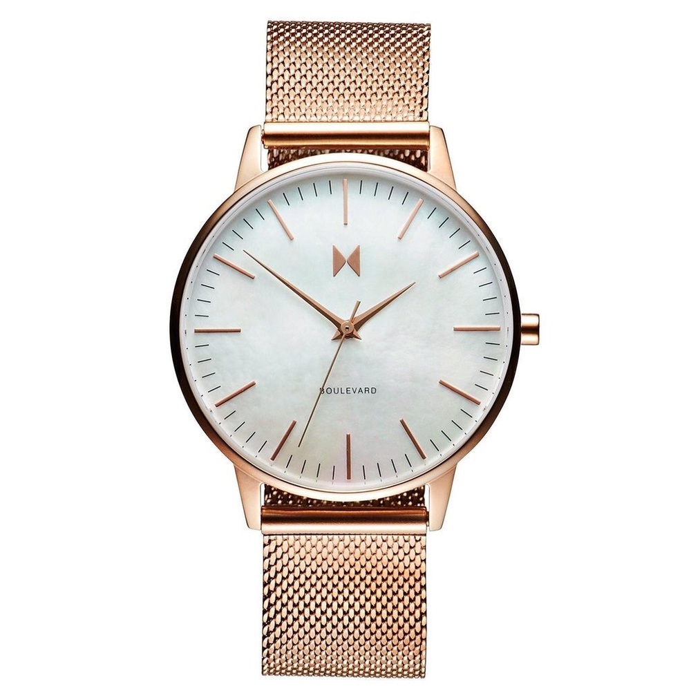 Rose Gold MVMT Watch Boulevard